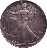 1992 SILVER DOLLAR USA - SILVER WORLD COINS - Cambridgeshire Coins
