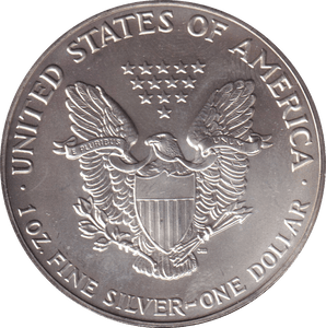 1992 SILVER DOLLAR USA - SILVER WORLD COINS - Cambridgeshire Coins