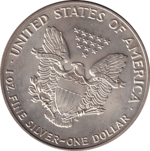 1992 SILVER DOLLAR USA - SILVER WORLD COINS - Cambridgeshire Coins