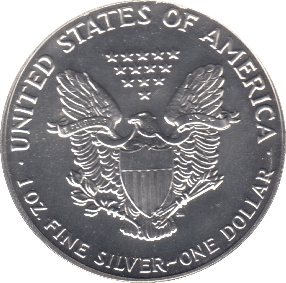 1992 SILVER LIBERTY DOLLAR USA - SILVER WORLD COINS - Cambridgeshire Coins