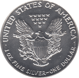 1992 SILVER LIBERTY DOLLAR USA - SILVER WORLD COINS - Cambridgeshire Coins