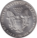 1992 SILVER LIBERTY DOLLAR USA - SILVER WORLD COINS - Cambridgeshire Coins