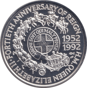 1992 SILVER PROOF 10 DOLLAR SAMOA - SILVER WORLD COINS - Cambridgeshire Coins