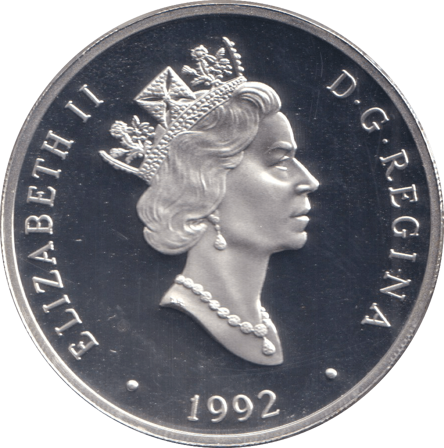 1992 SILVER PROOF 20 DOLLAR CANADA - SILVER WORLD COINS - Cambridgeshire Coins