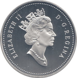 1992 SILVER PROOF CANADA DOLLAR - WORLD COINS - Cambridgeshire Coins