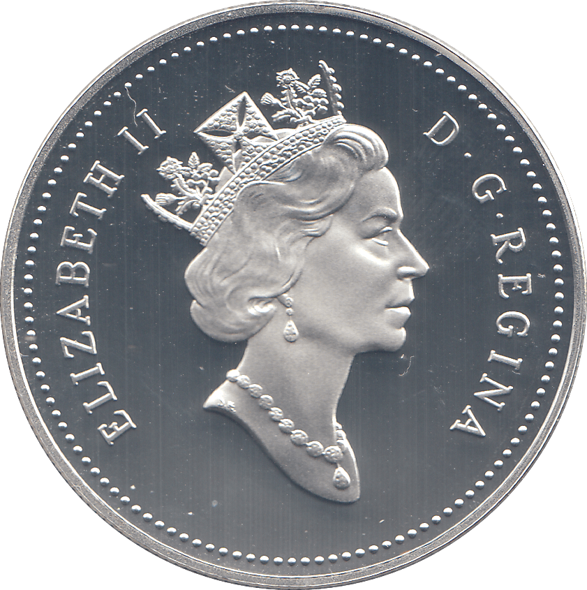 1992 SILVER PROOF CANADA DOLLAR - WORLD COINS - Cambridgeshire Coins