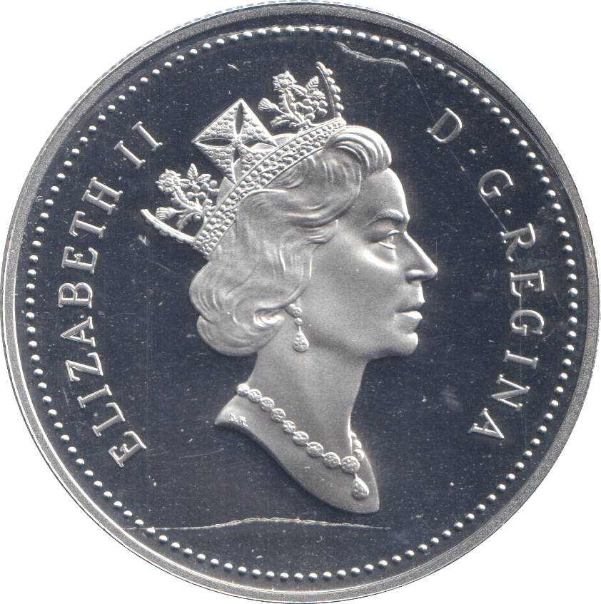 1992 SILVER PROOF DOLLAR CANADA - SILVER WORLD COINS - Cambridgeshire Coins