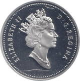 1992 SILVER PROOF DOLLAR CANADA - SILVER WORLD COINS - Cambridgeshire Coins