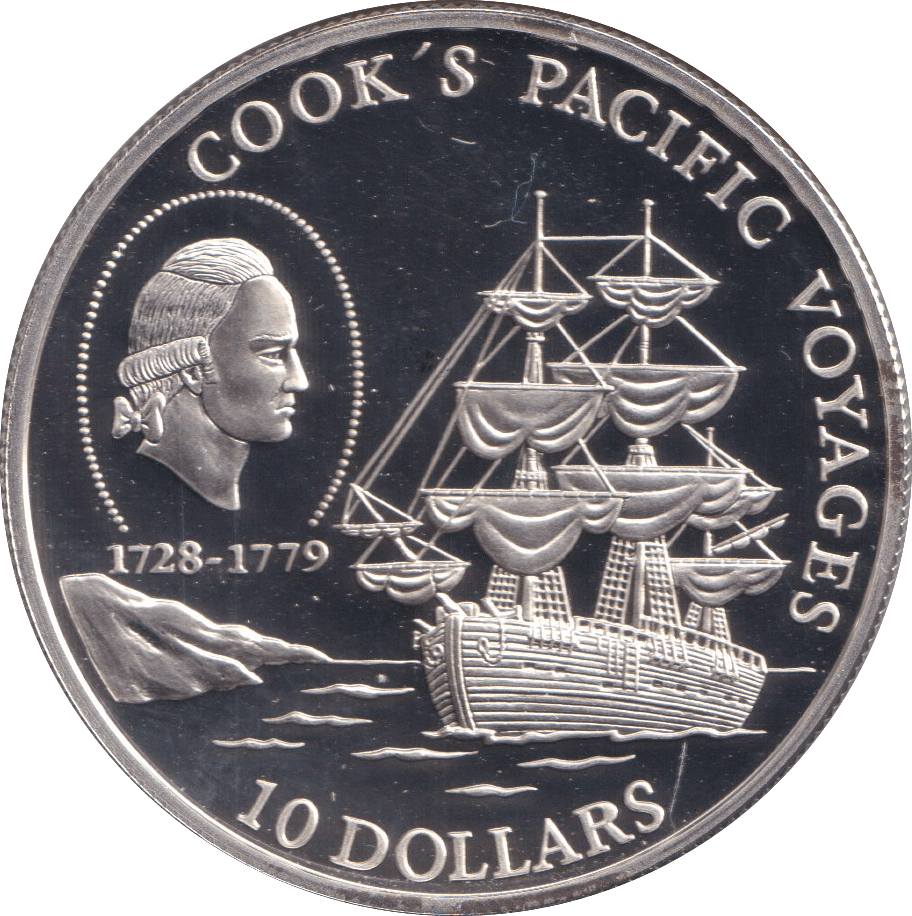 1992 SILVER PROOF TEN DOLLARS NIUE - SILVER WORLD COINS - Cambridgeshire Coins