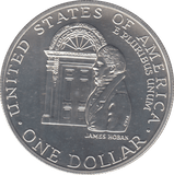 1992 SILVER PROOF THE WHITE HOUSE ONE DOLLAR USA - SILVER WORLD COINS - Cambridgeshire Coins