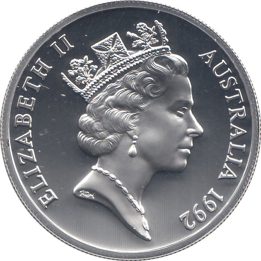 1992 SILVER PROOF TWENTY FIVE DOLLARS AUSTRALIA - SILVER WORLD COINS - Cambridgeshire Coins