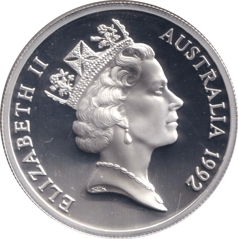 1992 SILVER PROOF TWENTY FIVE DOLLARS AUSTRALIA - SILVER WORLD COINS - Cambridgeshire Coins