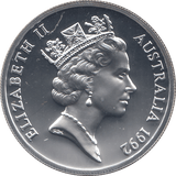1992 SILVER PROOF TWENTY FIVE DOLLARS AUSTRALIA - SILVER WORLD COINS - Cambridgeshire Coins