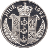 1992 TEN DOLLARS COOK'S PACIFIC VOYAGES - SILVER WORLD COINS - Cambridgeshire Coins