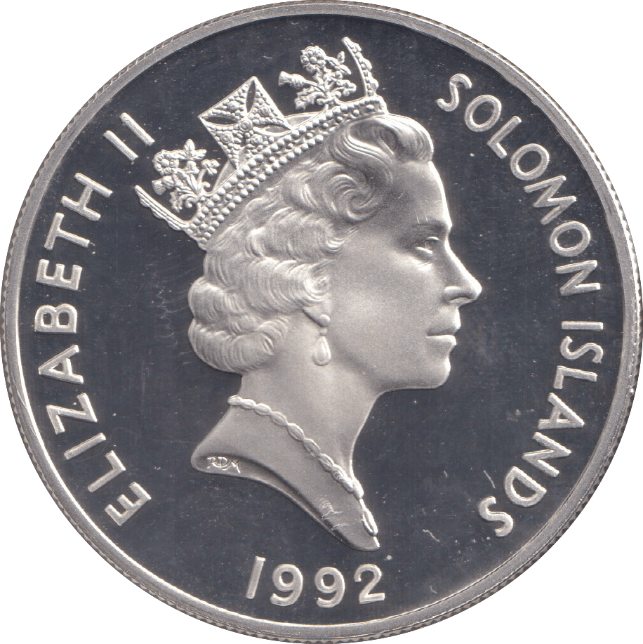 1992 TEN DOLLARS CORONATION ANNIVERSARY - WORLD COINS - Cambridgeshire Coins