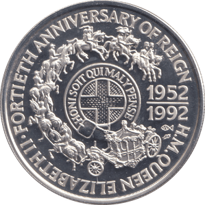 1992 TEN DOLLARS SAMOA SISIFO - WORLD COINS - Cambridgeshire Coins
