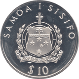 1992 TEN DOLLARS SILVER PROOF WORLD COIN - SILVER WORLD COINS - Cambridgeshire Coins