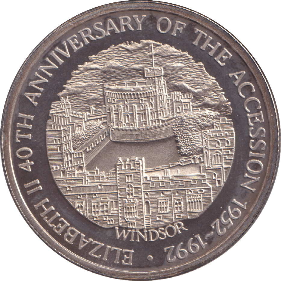 1992 TWENTY CROWNS ANNIVERSARY OF THE ACCESSION - WORLD COINS - Cambridgeshire Coins