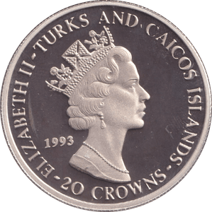 1992 TWENTY CROWNS ANNIVERSARY OF THE ACCESSION - WORLD COINS - Cambridgeshire Coins