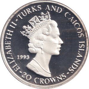 1992 TWENTY CROWNS ANNIVERSARY OF THE ACCESSION - WORLD COINS - Cambridgeshire Coins