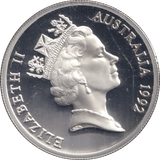 1992 TWENTY FIVE DOLLAR SILVER PROOF 40TH ANNIVERSARY - SILVER WORLD COINS - Cambridgeshire Coins