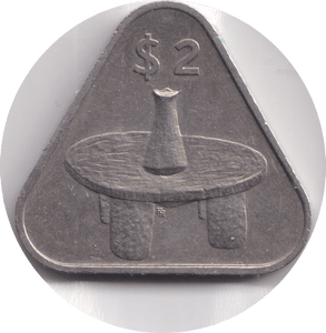 1992 TWO DOLLARS COOK ISLANDS - WORLD COINS - Cambridgeshire Coins