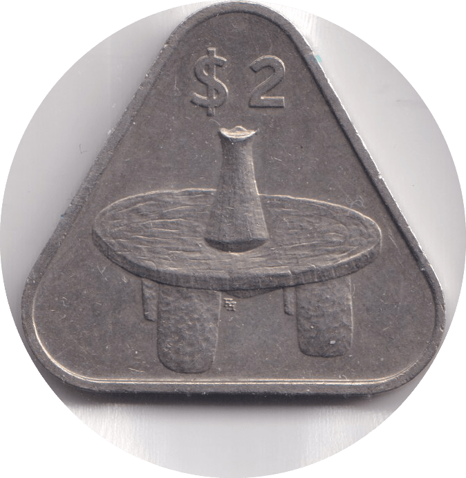 1992 TWO DOLLARS COOK ISLANDS - WORLD COINS - Cambridgeshire Coins