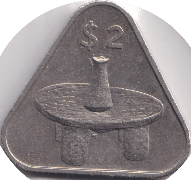 1992 TWO DOLLARS - WORLD COINS - Cambridgeshire Coins