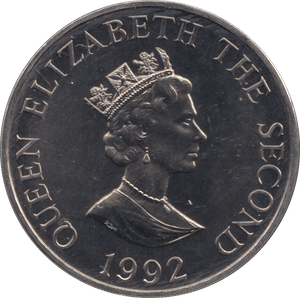 1992 TWO POUNDS ALDERNEY F514 - WORLD COINS - Cambridgeshire Coins