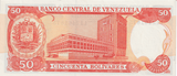 1992 VENEZUELA 50 BOLIVARES BANKNOTE REF-1681 - WORLD BANKNOTES - Cambridgeshire Coins