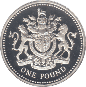 1993 £1 SILVER PROOF - £1 Silver Proof - Cambridgeshire Coins