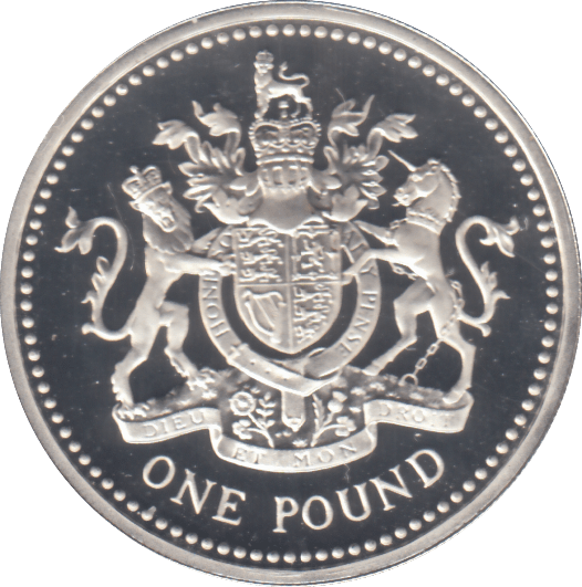 1993 £1 SILVER PROOF - £1 Silver Proof - Cambridgeshire Coins