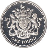 1993 £1 SILVER PROOF - £1 Silver Proof - Cambridgeshire Coins