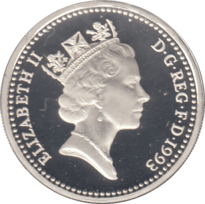 1993 £1 SILVER PROOF - £1 Silver Proof - Cambridgeshire Coins