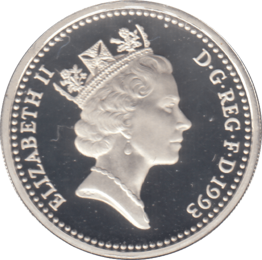1993 £1 SILVER PROOF - £1 Silver Proof - Cambridgeshire Coins