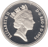 1993 £1 SILVER PROOF - £1 Silver Proof - Cambridgeshire Coins