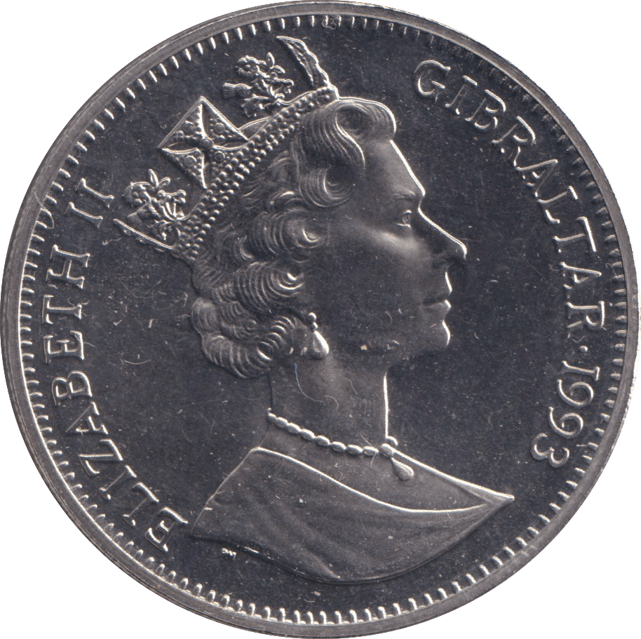1993 100 YEARS OF PETER RABBIT CROWN GIBRALTAR - CROWN - Cambridgeshire Coins