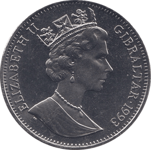 1993 100 YEARS OF PETER RABBIT ONE CROWN GIBRALTAR - WORLD COINS - Cambridgeshire Coins