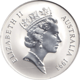 1993 1OZ .999 FINE SILVER DOLLAR AUSTRALIA KANGAROO - SILVER WORLD COINS - Cambridgeshire Coins
