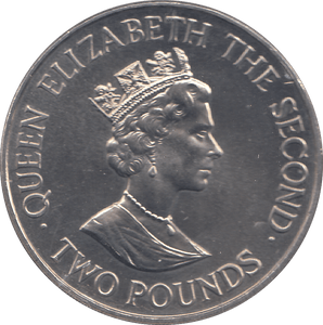 1993 2 POUNDS 40TH CORONATION ANNIVERSARY OF QUEEN ELIZABETH II - WORLD COINS - Cambridgeshire Coins