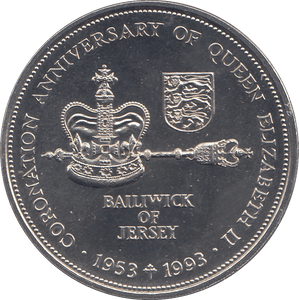 1993 2 POUNDS 40TH CORONATION ANNIVERSARY OF QUEEN ELIZABETH II - WORLD COINS - Cambridgeshire Coins