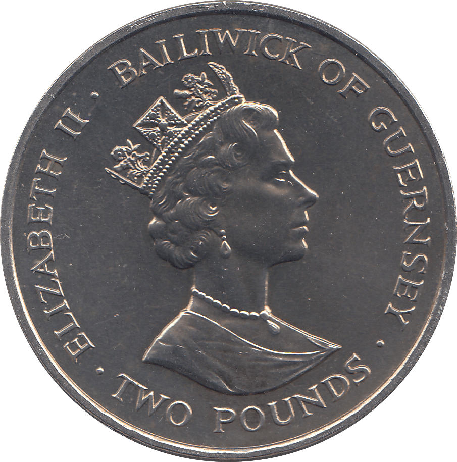 1993 2 POUNDS CORONATION OF THE QUEEN 40TH ANNIVERSARY - WORLD COINS - Cambridgeshire Coins