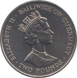 1993 2 POUNDS CORONATION OF THE QUEEN 40TH ANNIVERSARY - WORLD COINS - Cambridgeshire Coins