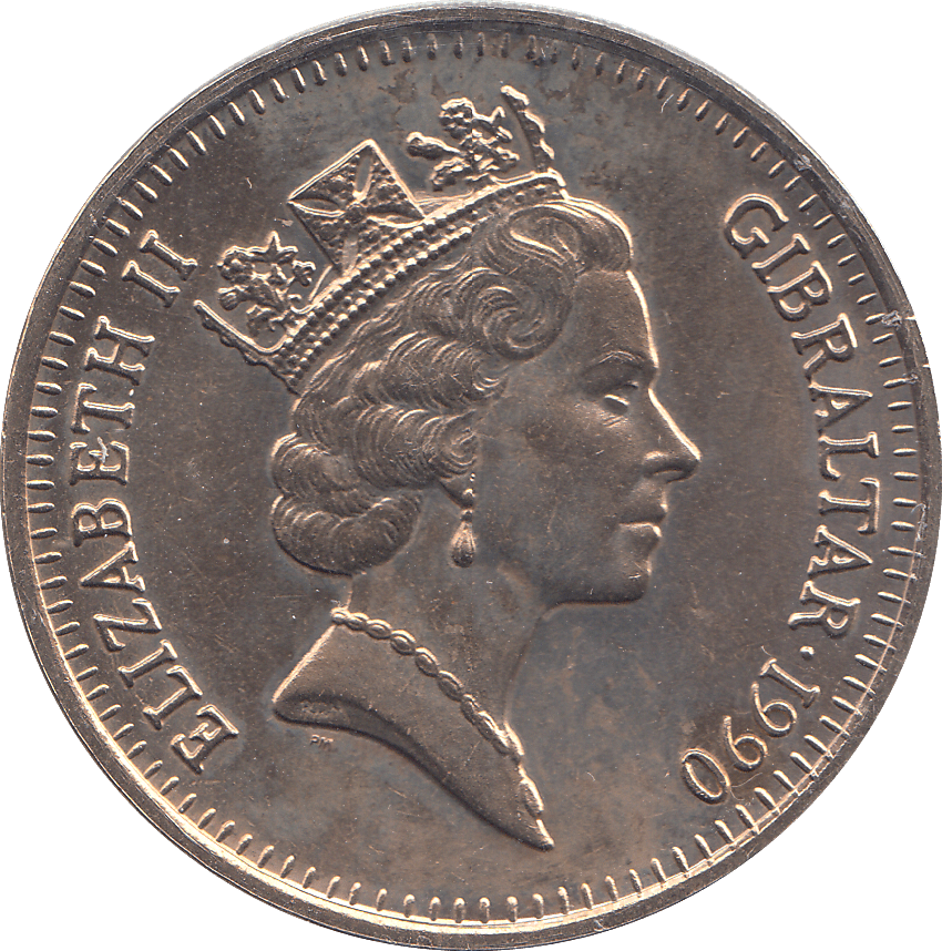 1993 5 POUNDS HERCULES ( BU ) - WORLD COINS - Cambridgeshire Coins