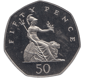 1993 50 PENCE BRITANNIA ( BU ) - 50p BU - Cambridgeshire Coins