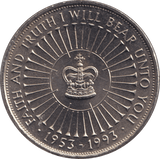 1993 BU FIVE POUNDS FAITH AND TRUTH - WORLD COINS - Cambridgeshire Coins
