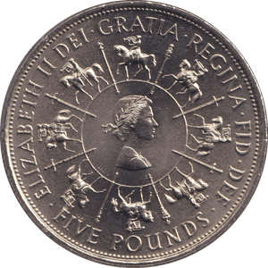 1993 BU FIVE POUNDS FAITH AND TRUTH - WORLD COINS - Cambridgeshire Coins