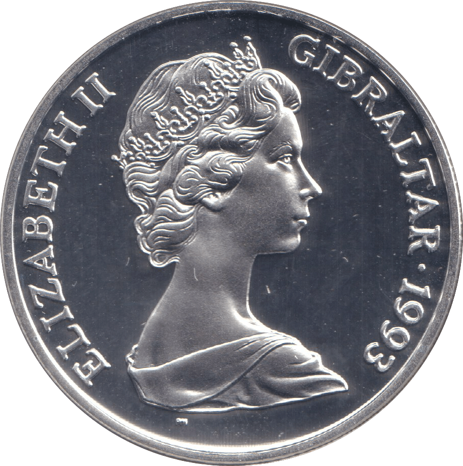 1993 CROWN CORONATION ANNIVERSARY - WORLD COINS - Cambridgeshire Coins