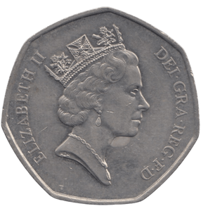 1993 EUROPEAN PRESIDENCY LARGE 50P - 50P CIRCULATED - Cambridgeshire Coins