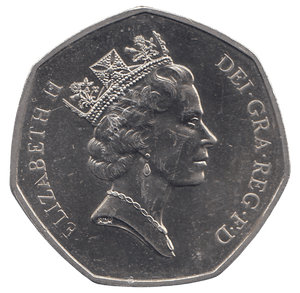 1993 EUROPEAN PRESIDENCY ( UNC ) - 50P CIRCULATED - Cambridgeshire Coins